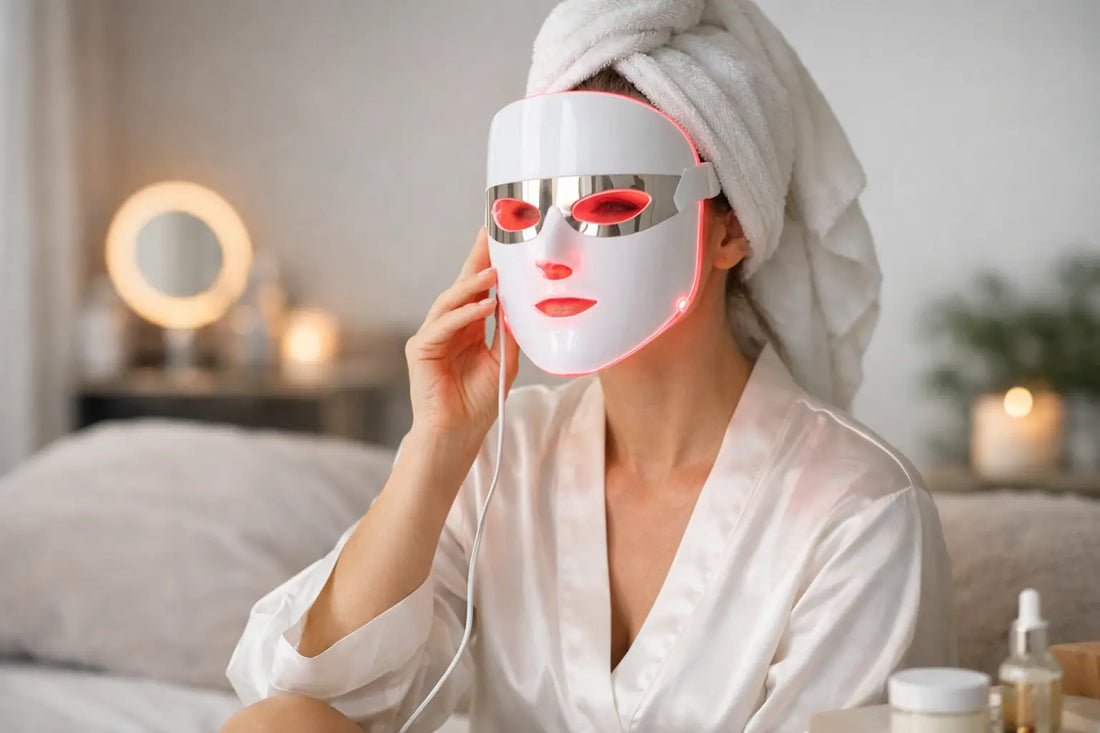 Hvordan bruke LED maske hjemme riktig