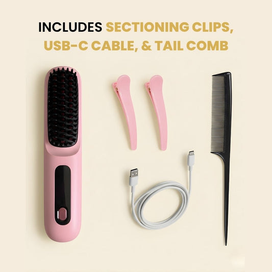 The Glow Wave™ | Wireless Heated Brush