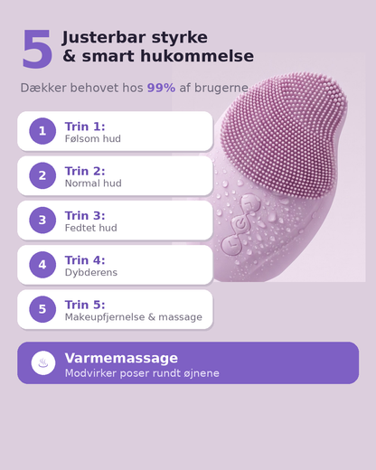 Aveline Pure – Sonisk ansiktsborste i silikon | AvelineCare™