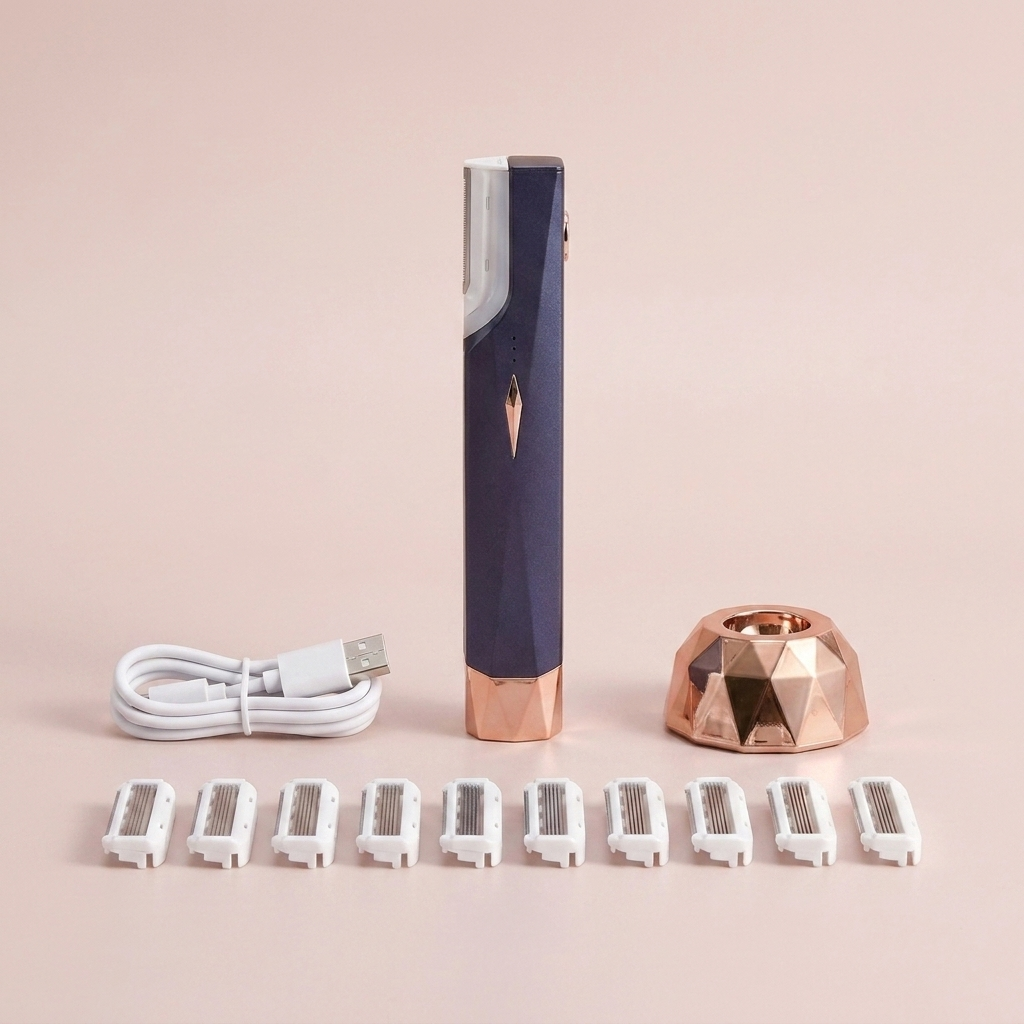 AvelineCare SonicGlow Pro – sonic dermaplaner med ladedok