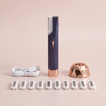 AvelineCare SonicGlow Pro – sonic dermaplaner med ladedok